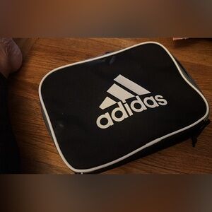 adidas Black and White Toiletry Bag